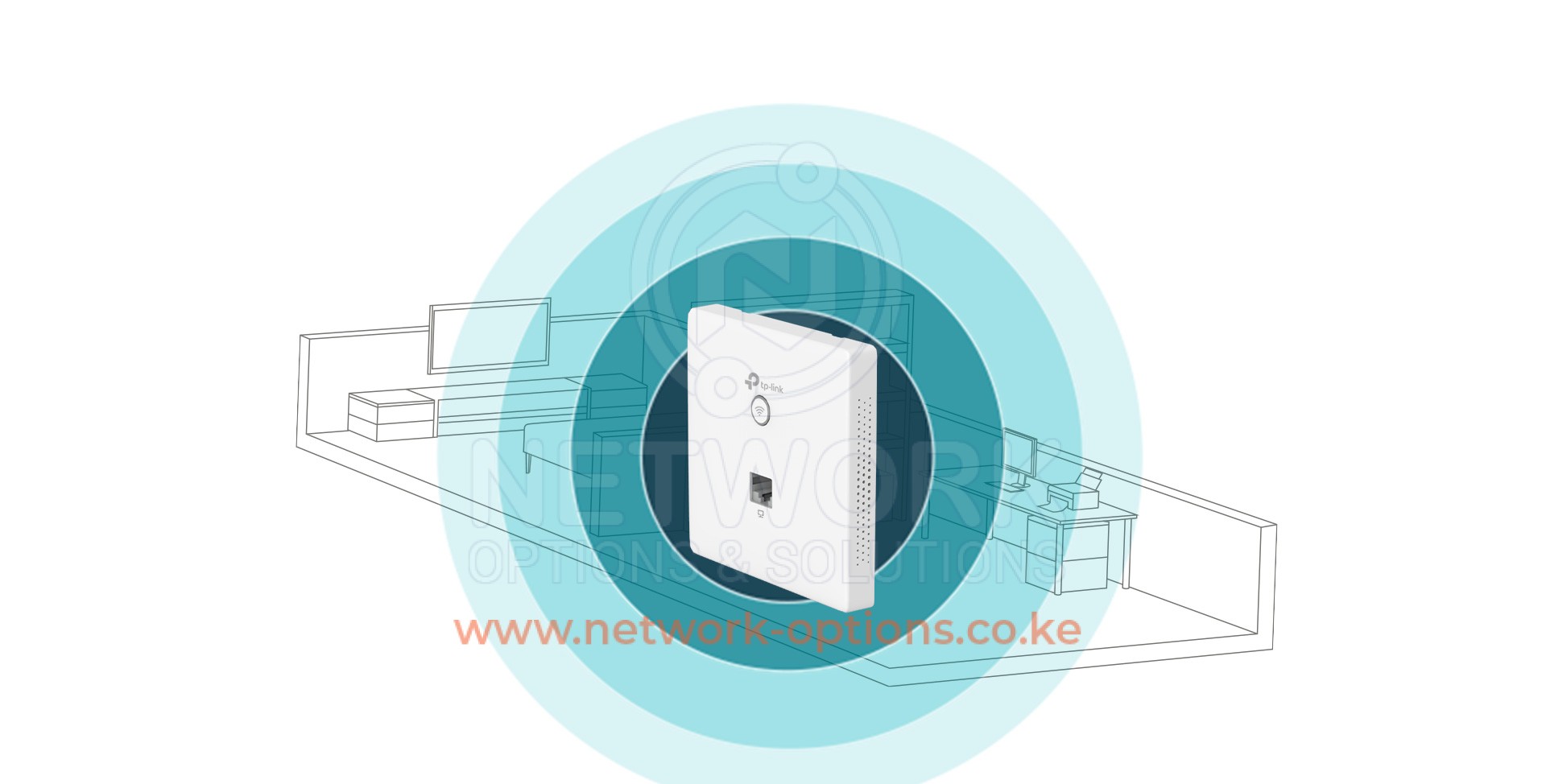 TP-Link EAP115 300Mbps Wireless N Wall-Plate WiFi AP Kenya