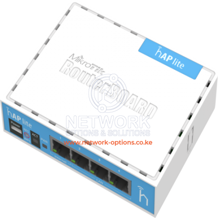 MikroTik RB941-2nD 2.4GHz hAP lite Home Router/AP Kenya