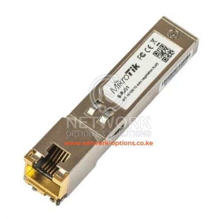 S-RJ01 MikroTik RJ45 SFP Gigabit Copper Module Kenya