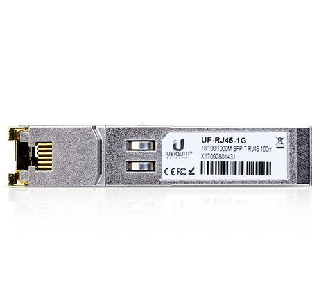 Ubiquiti U-Fiber UF-RJ45-1G SFP Transceiver Module