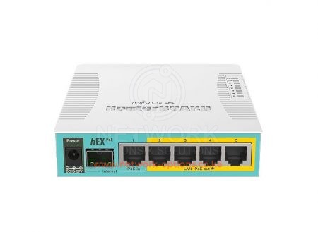 MikroTik RB960PGS hEX PoE 5 Port Gigabit Router Kenya