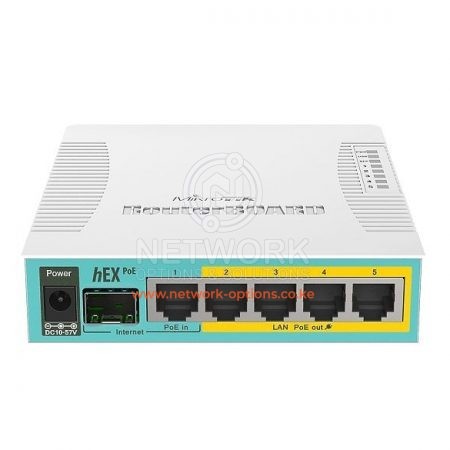 MikroTik RB960PGS hEX PoE 5 Port Gigabit Router Kenya