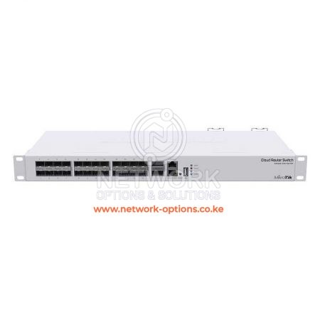 CRS326-24S+2Q+RM MikroTik Powerful Fiber Switch at Network Options in kenya