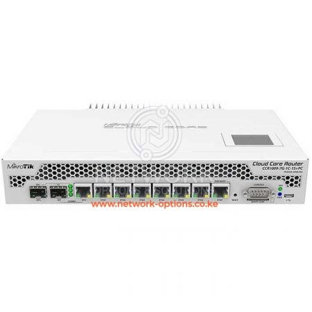 MikroTik CCR1009-7G-1C-1S+PC Cloud Core Router in Kenya