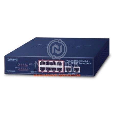 Planet FSD-1008HP 8 Port 10/100 PoE+ Switch Kenya