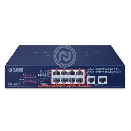 Planet FSD-1008HP 8 Port 10/100 PoE+ Switch Kenya