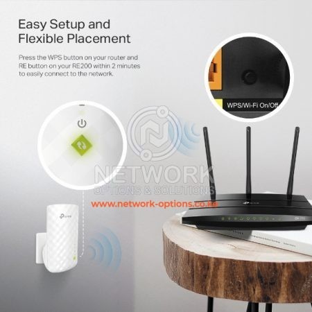 TP-Link RE200 Dual Band AC750 WiFi Range Extender Kenya