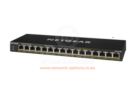 NETGEAR GS316P 16-Port Gigabit Unmanaged PoE+ Switch Kenya