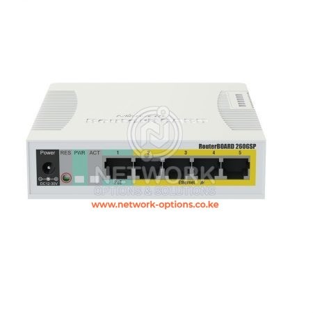 MikroTik RB260GSP | CSS106-1G-4P-1S in Kenya